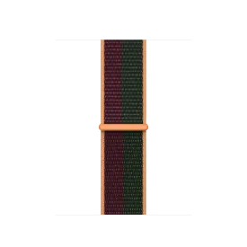 41mm Dark Cherry/Forest Green Sport Loop