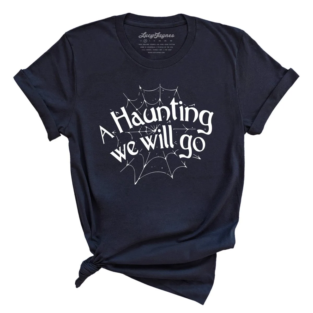 A Haunting We Will Go Tee