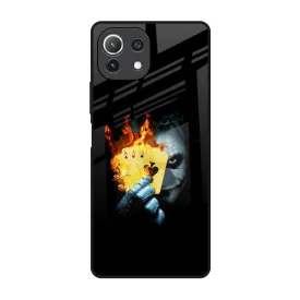 AAA Joker Glass Case for Mi 11 Lite