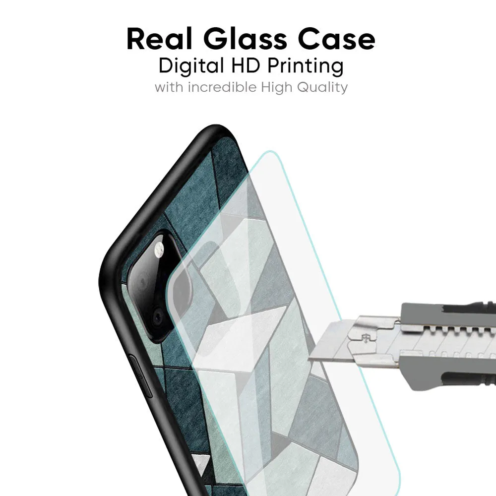 Abstact Tiles Glass Case for OnePlus 10R 5G