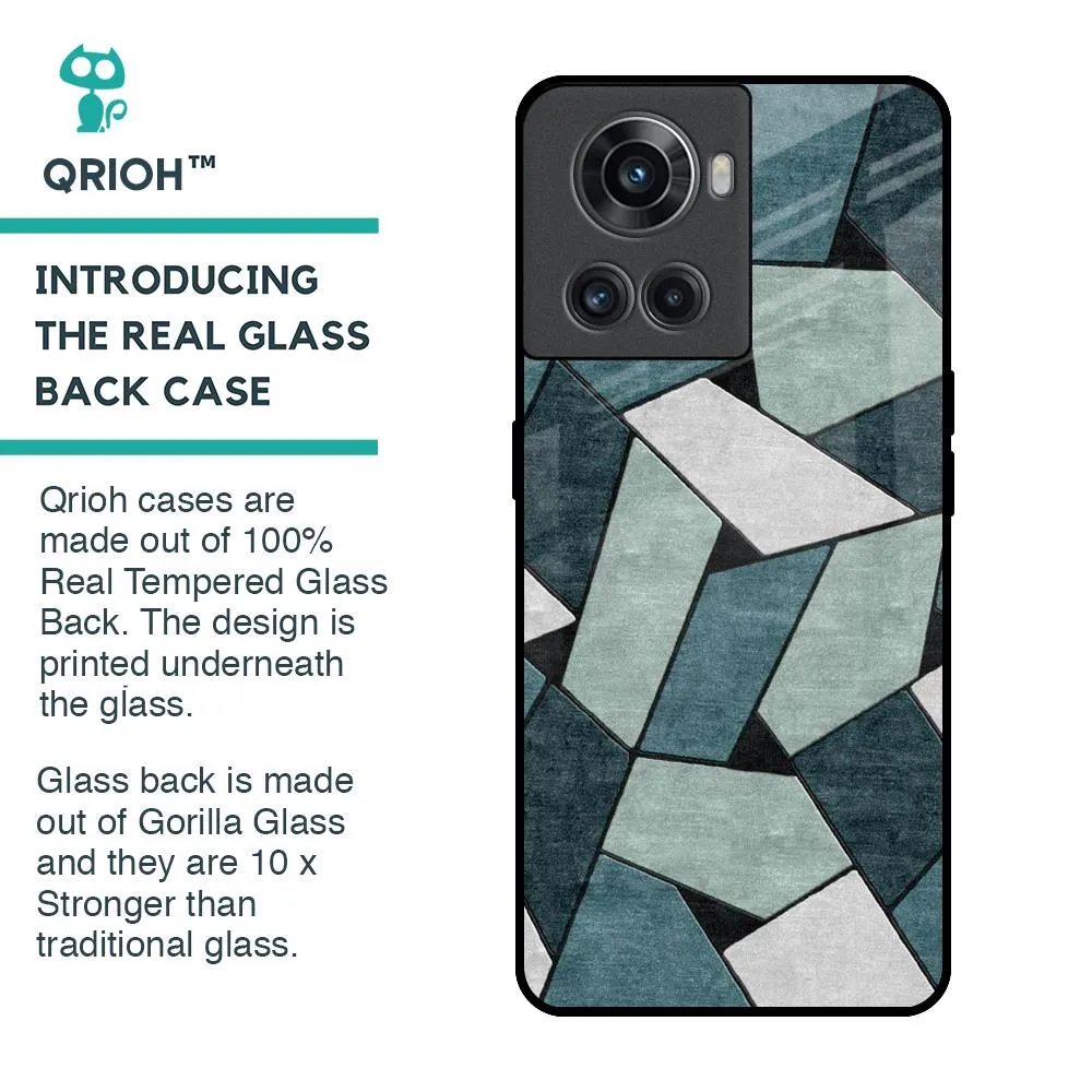 Abstact Tiles Glass Case for OnePlus 10R 5G