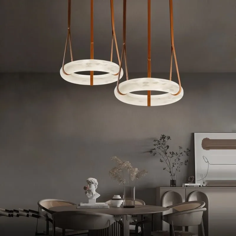 Aktis Alabaster Pendant Light