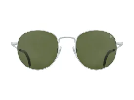 AO-1002 Matte Silver Green Nylon Lens