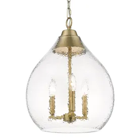 Ariella 3-Light Pendant in Brushed Champagne Bronze