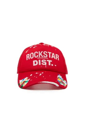 Boys Neptune Red Trucker Hat