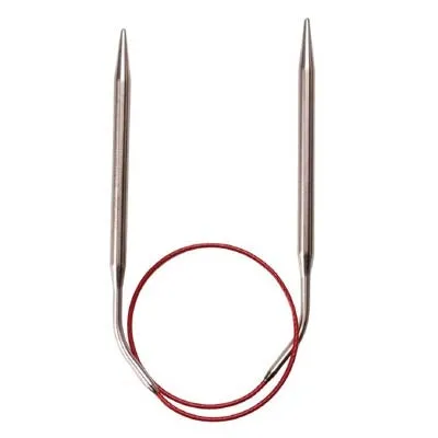 ChiaoGoo KnitRed Sizes 4.0mm to 8.0mm Fixed Circular Needles (US 6 to 11)