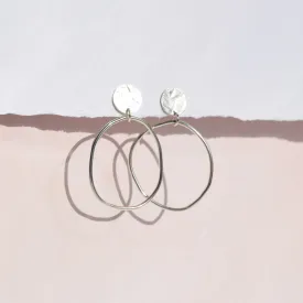 Clara Stud Earrings - Silver