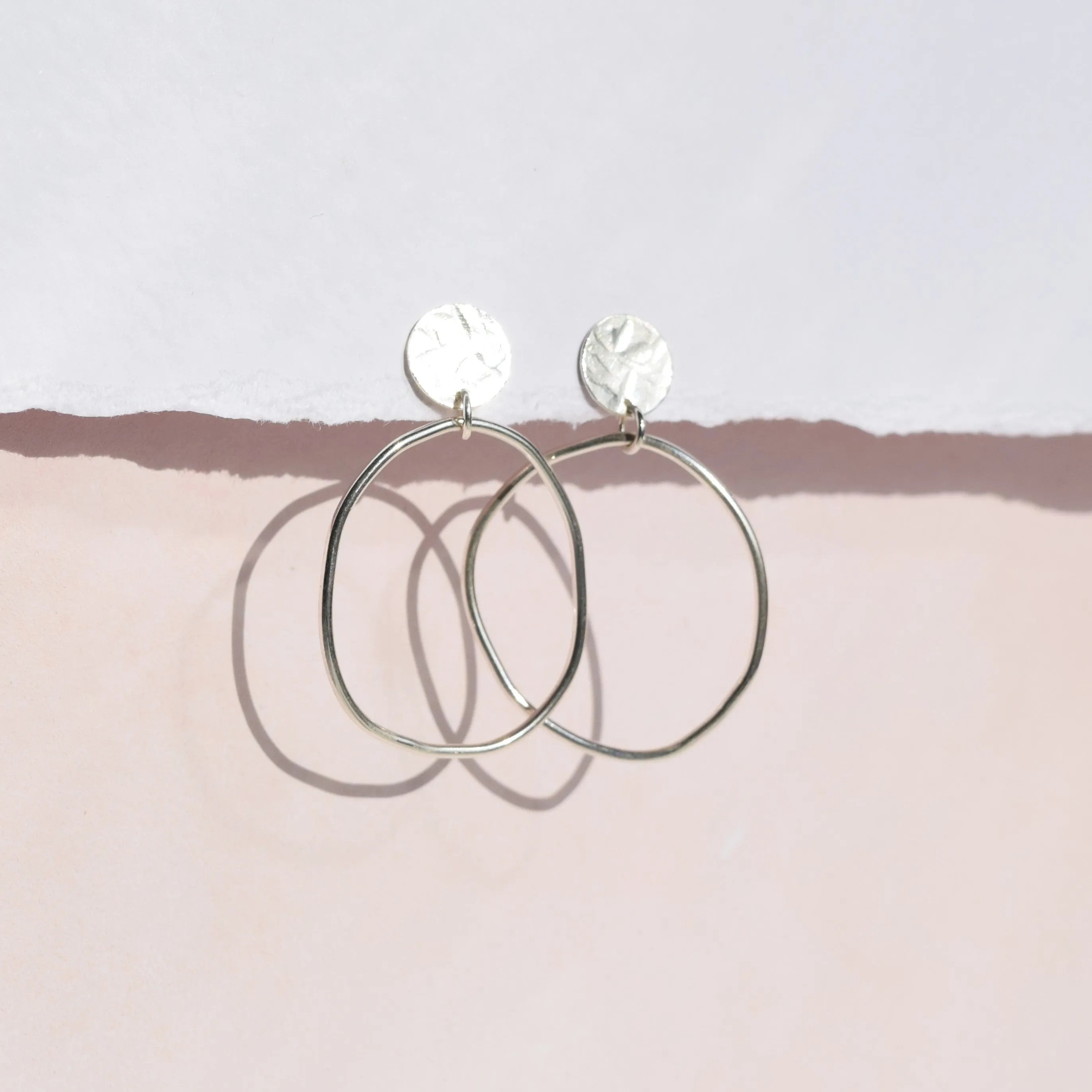 Clara Stud Earrings - Silver