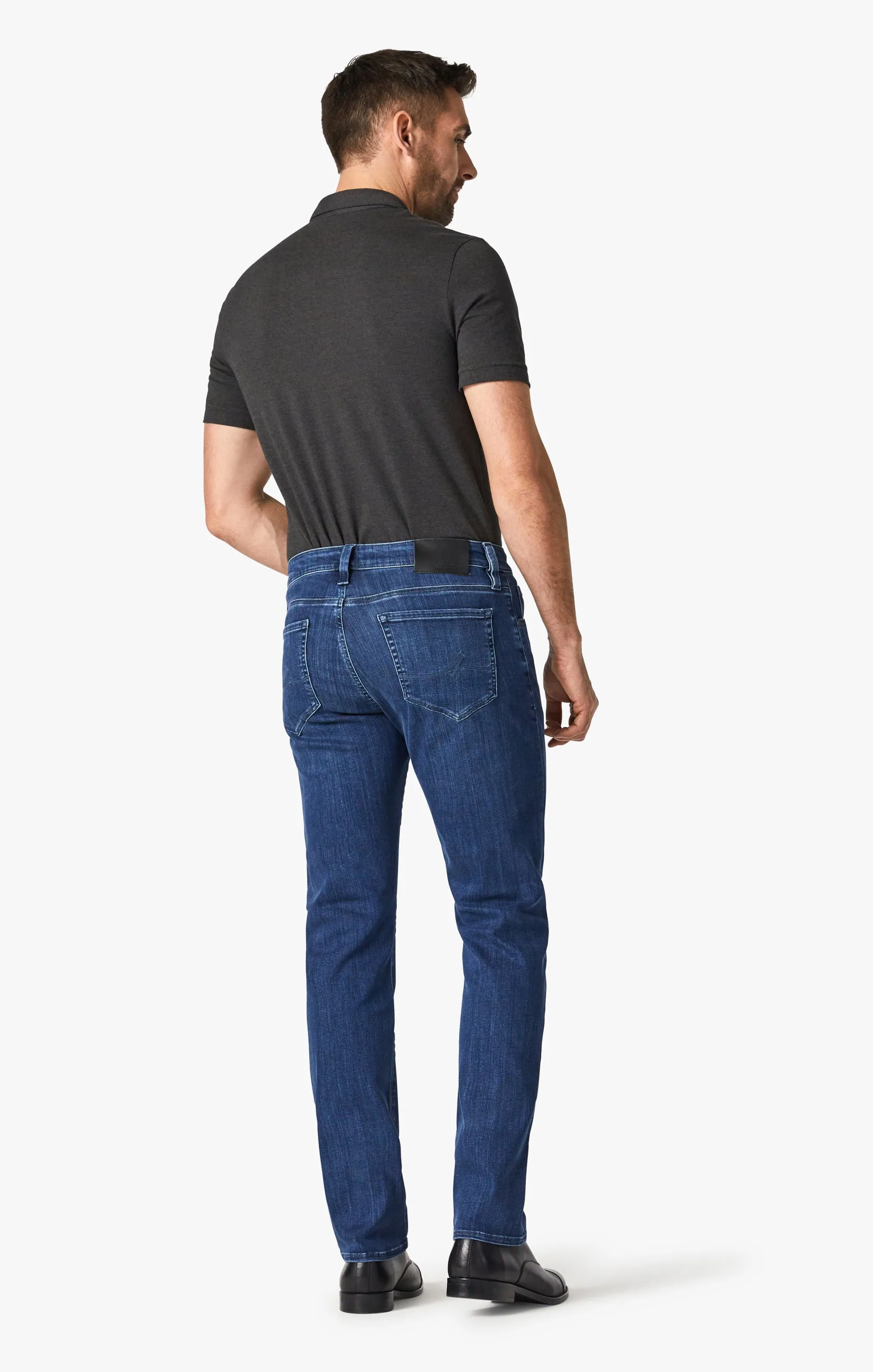 Courage Straight Leg Jeans In Mid Urban