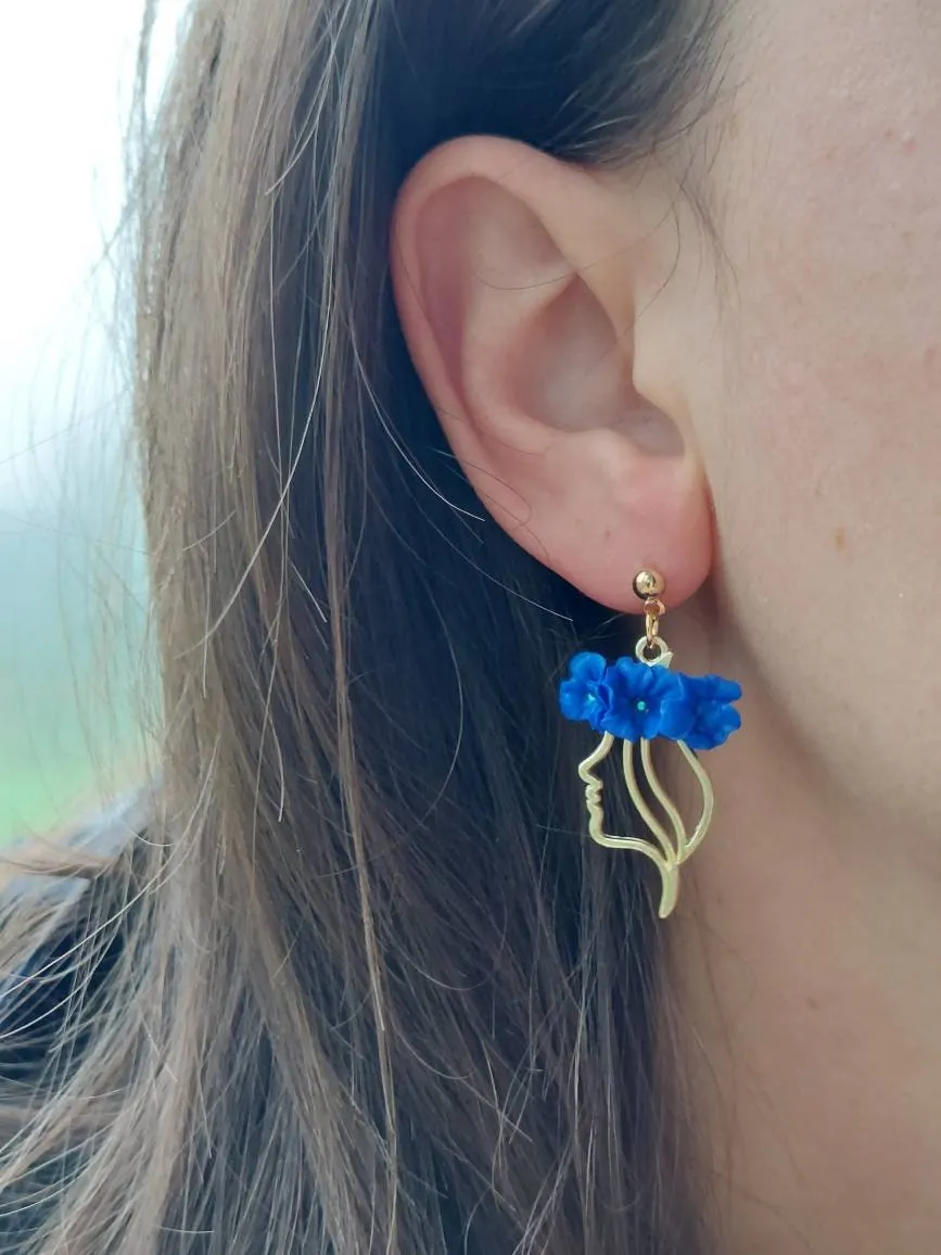 Dúil Doireann Blue earrings