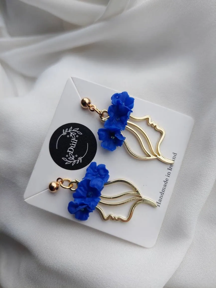 Dúil Doireann Blue earrings