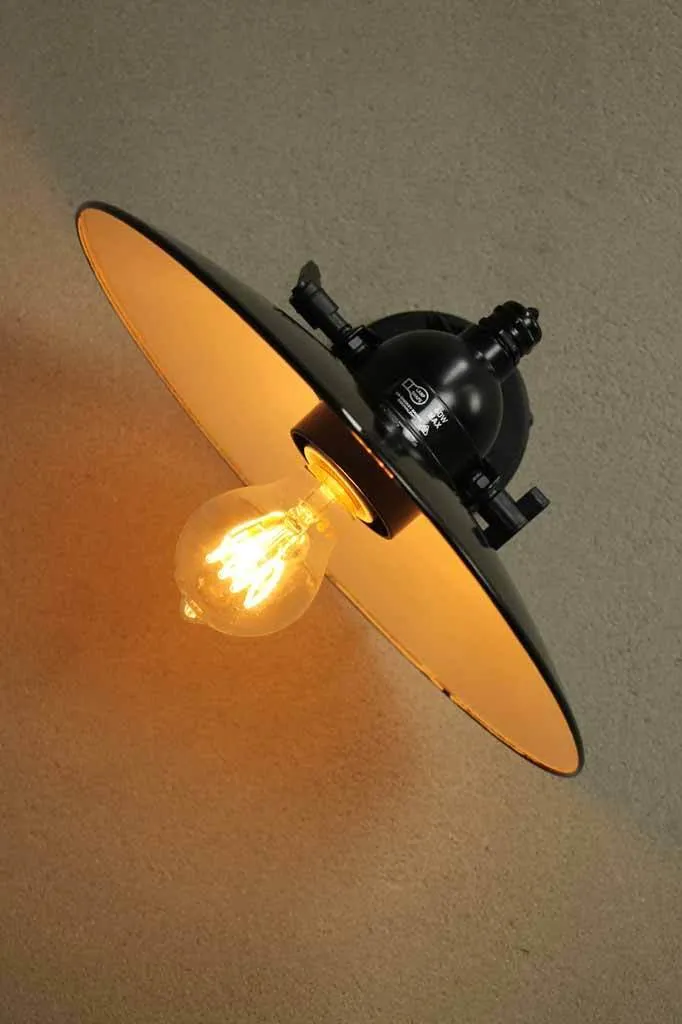 Dish Wall Light