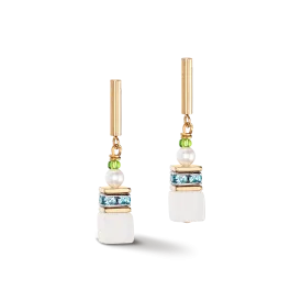 GeoCUBE® Fusion Festive earrings multicolour