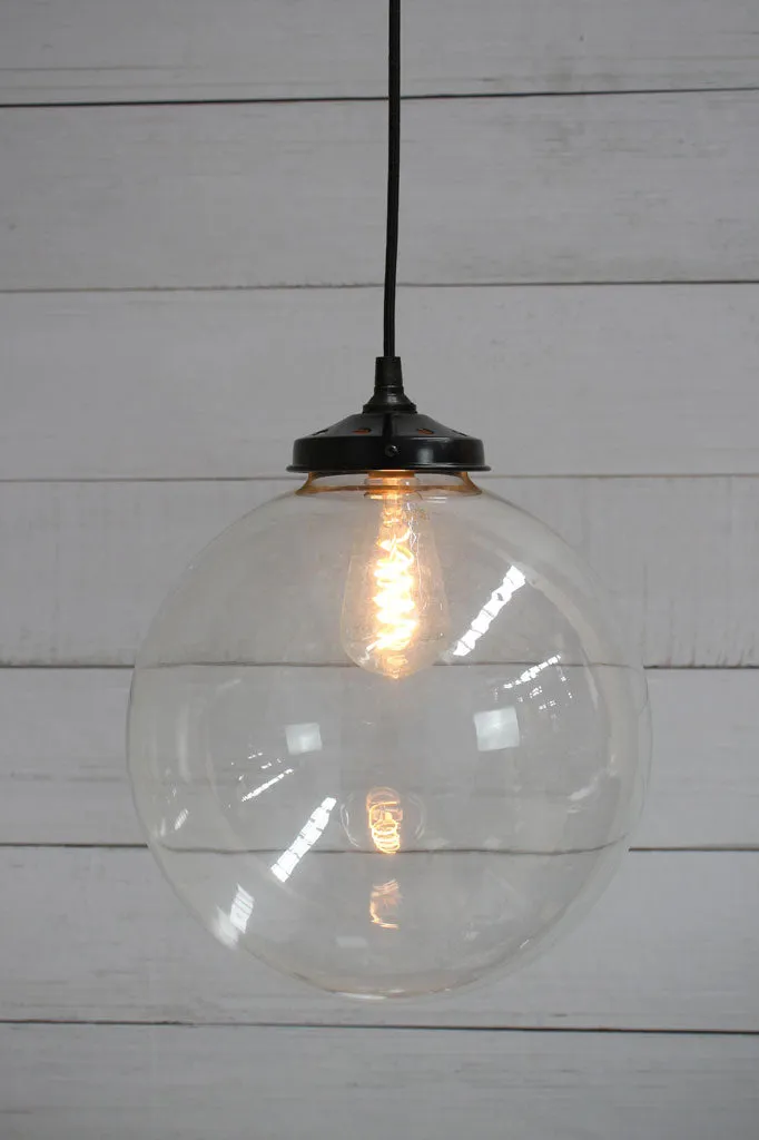 Glass Ball Pendant Light