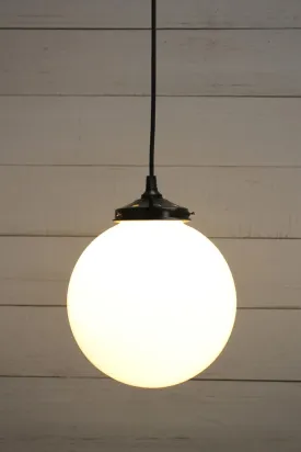 Glass Ball Pendant Light