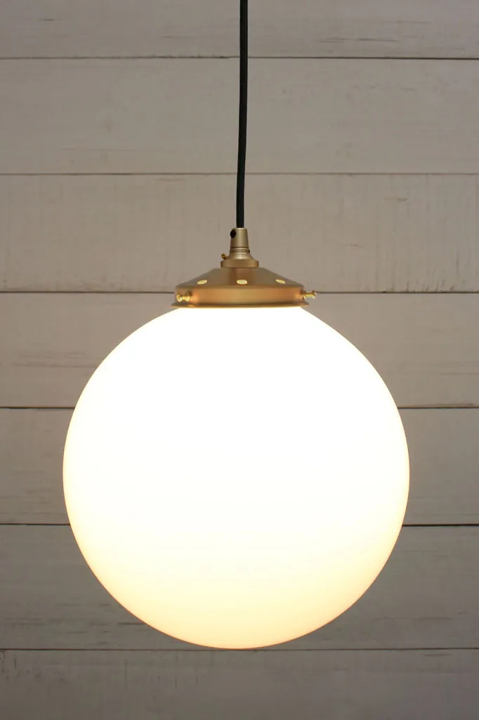 Glass Ball Pendant Light