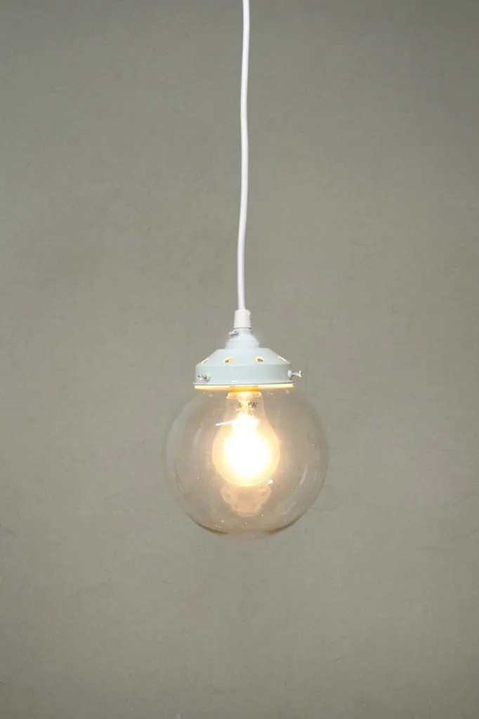 Glass Ball Pendant Light