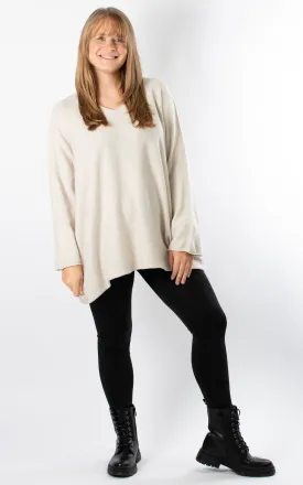 Liv Soft Touch Jumper |  Oat