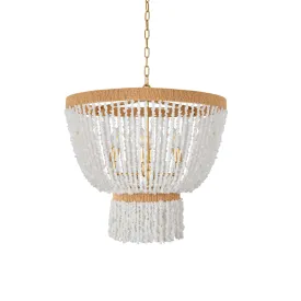 Naples Chipped Quartz Chandelier