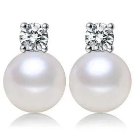 Natural Freshwater Pearl Earrings - Perfect for Brides, Weddings, and Bridesmaids