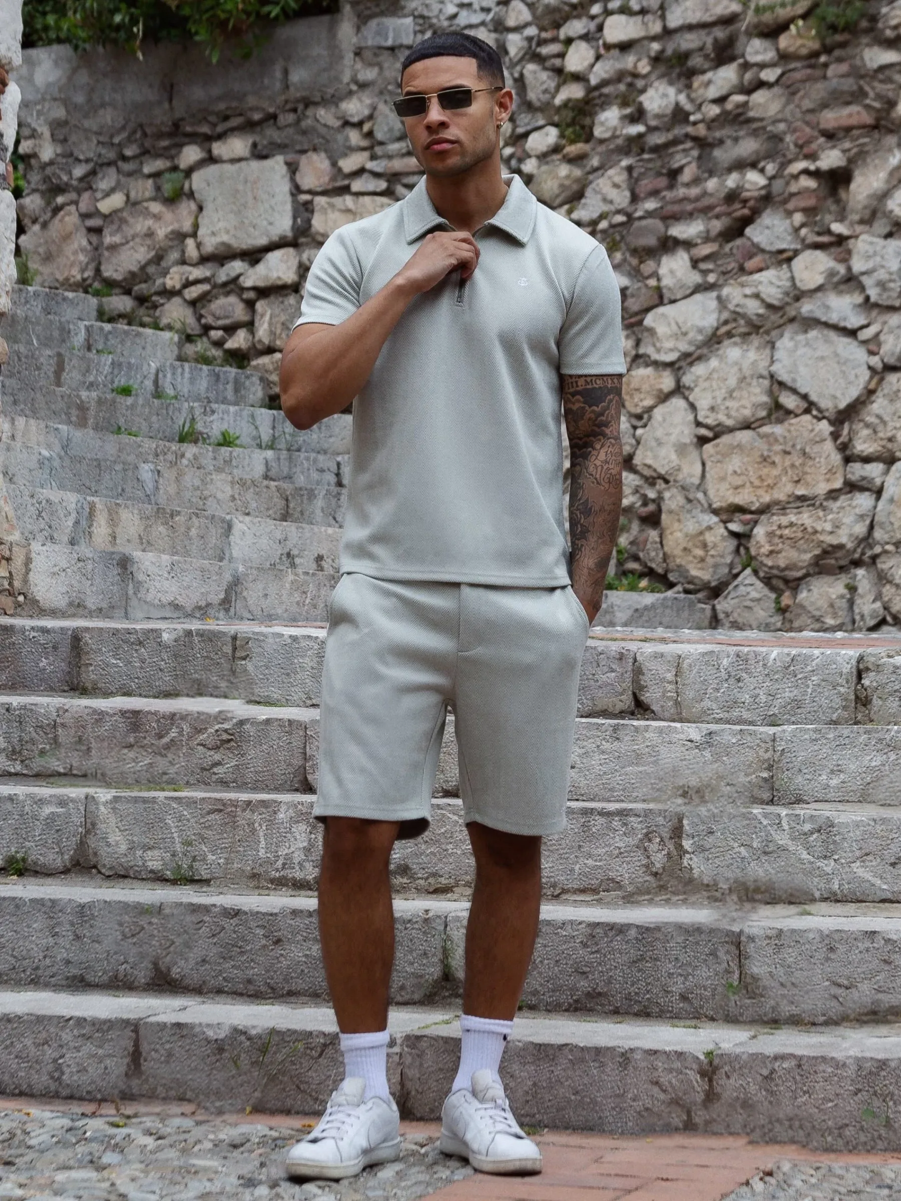 Positano Polo Shirt - Light Green