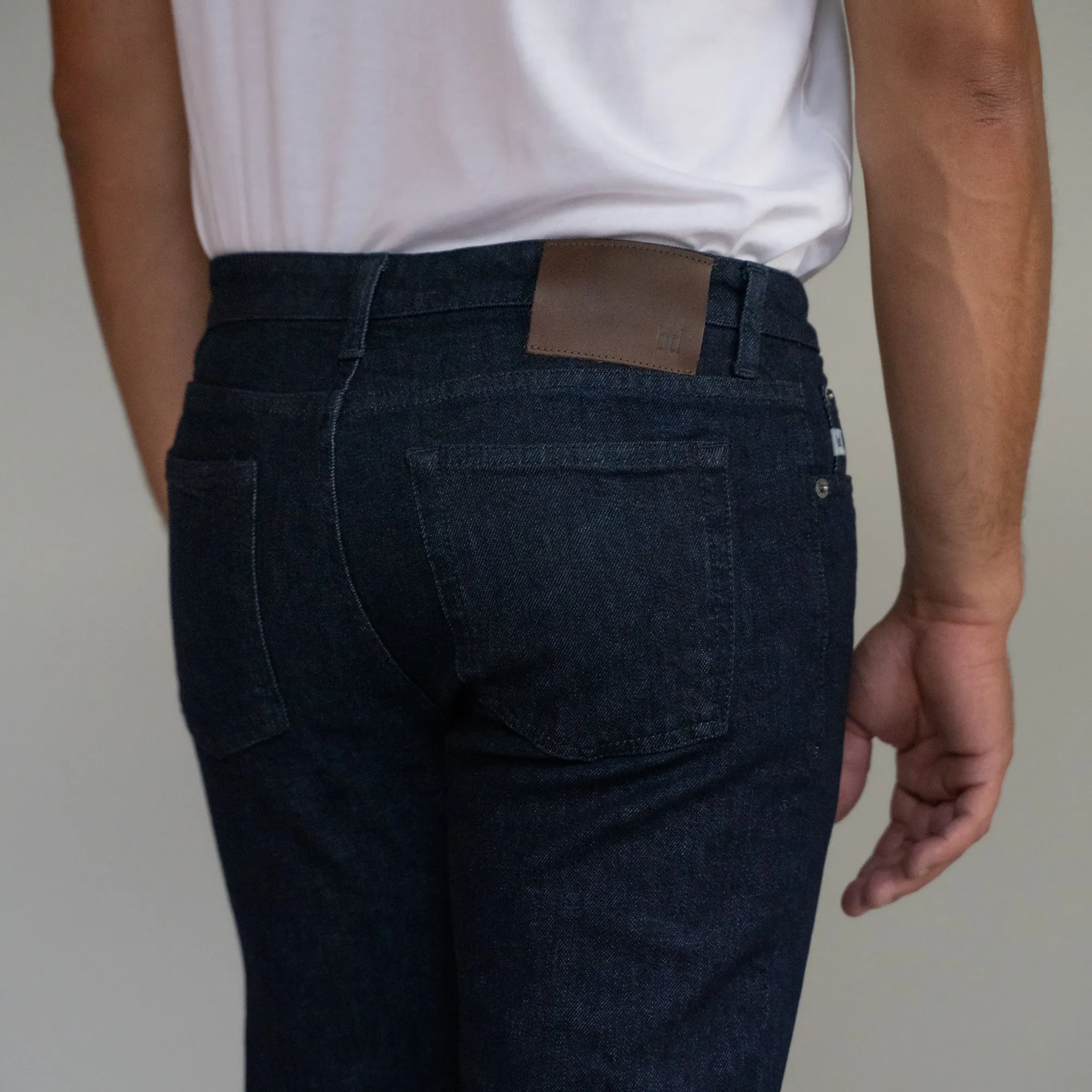 Premium Italian Denim Skinny Fit - Indigo Rinse