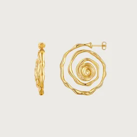 Rose Gold Earrings 'Marlene'