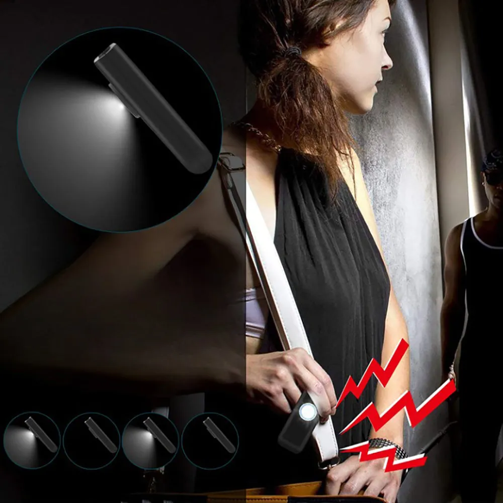 The Original Self Defense Siren Keychain with LED Flashlight for Women - Battery Powered