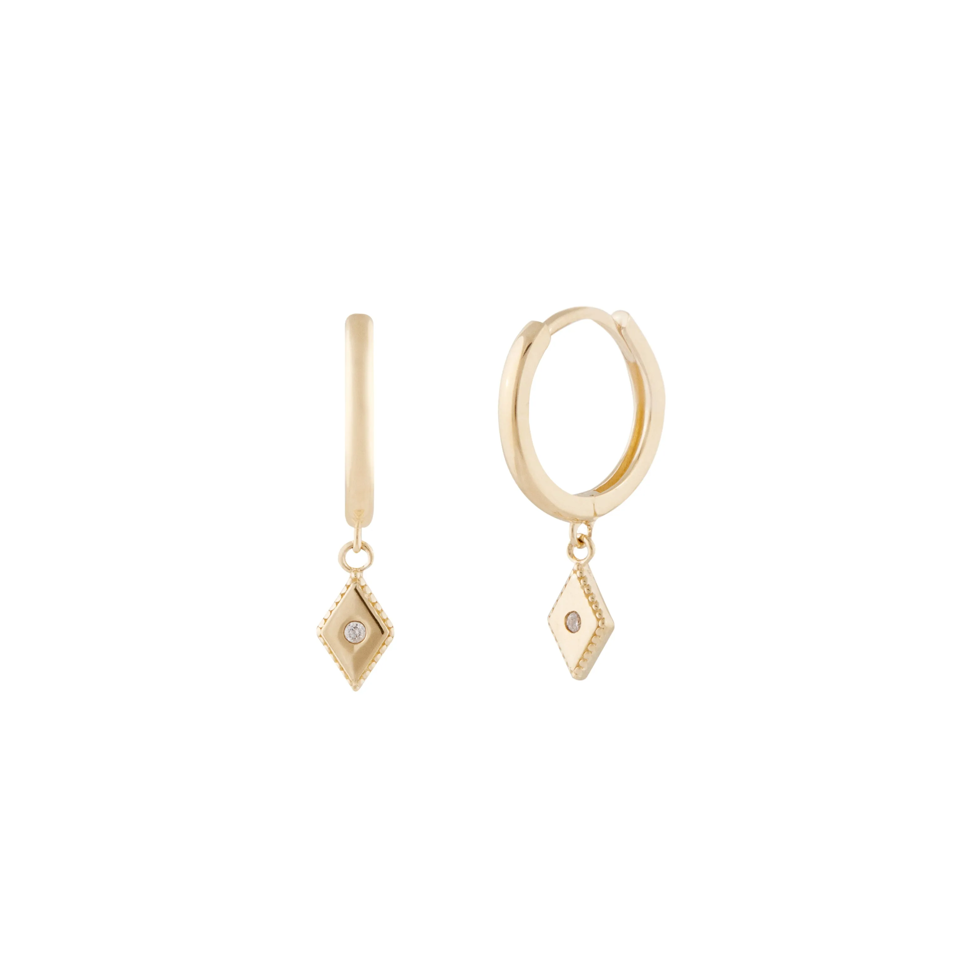 Treasure Hoops - 14 Karat Gold