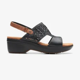 Womens - Tuleah Sun Black Leather