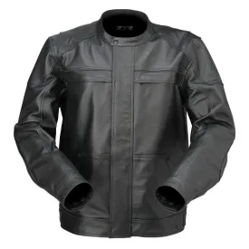 Z1R Justifier Leather Jacket - Black